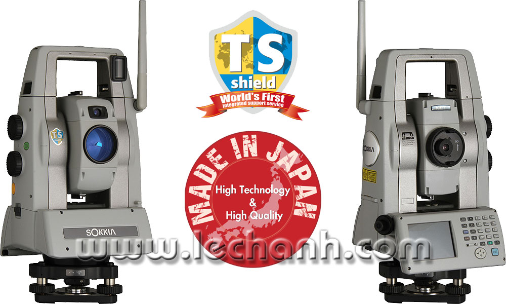 Toàn đạc TỰ ĐỘNG ROBOTICS SOKKIA NET1AXII 2